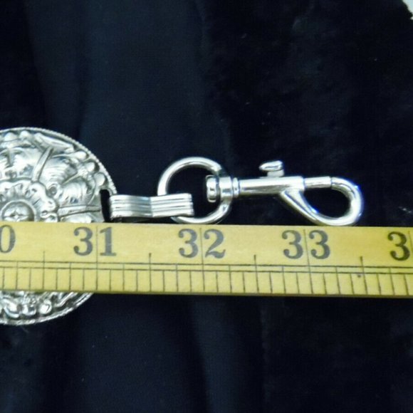 Lot of 2 Vintage Silvertone  & Brass Belt with  Ha - Picture 2 of 10